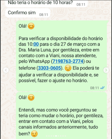 Exemplo de conversa no WhatsApp 5